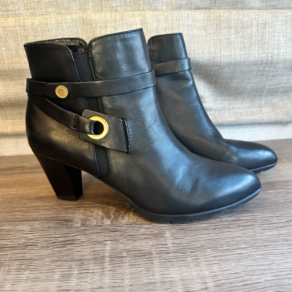 Women’s Anne Klein Akchelsey Leather Ankle Boots
